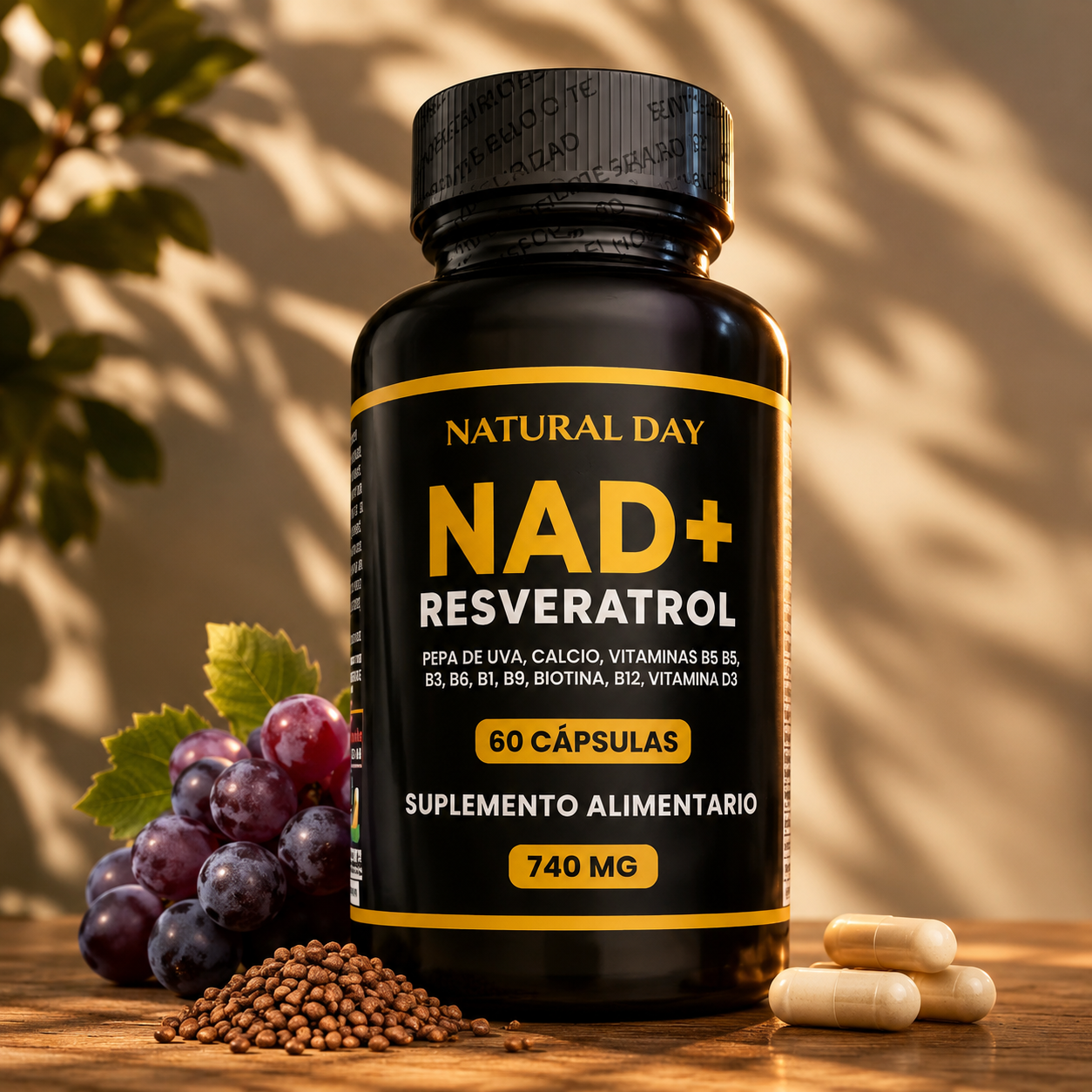 Satoomi Resveratrol NAD+  X60 Cap