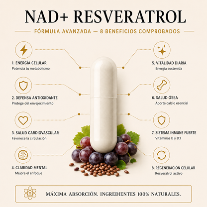 Satoomi Resveratrol NAD+  X60 Cap